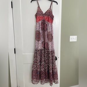 Adjustable strap maxi dress